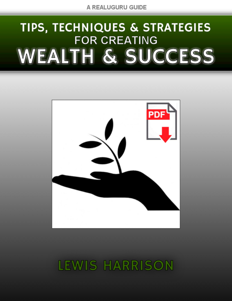 Tips. Tricks & Strategies To Creating Wealth & Success by Lewis Harrison
